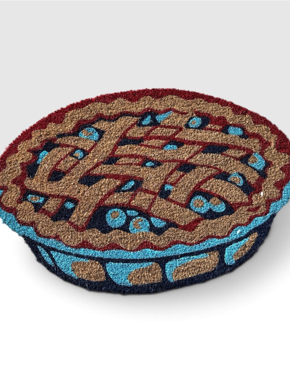 Blueberry Pie Doormat Accent Rug